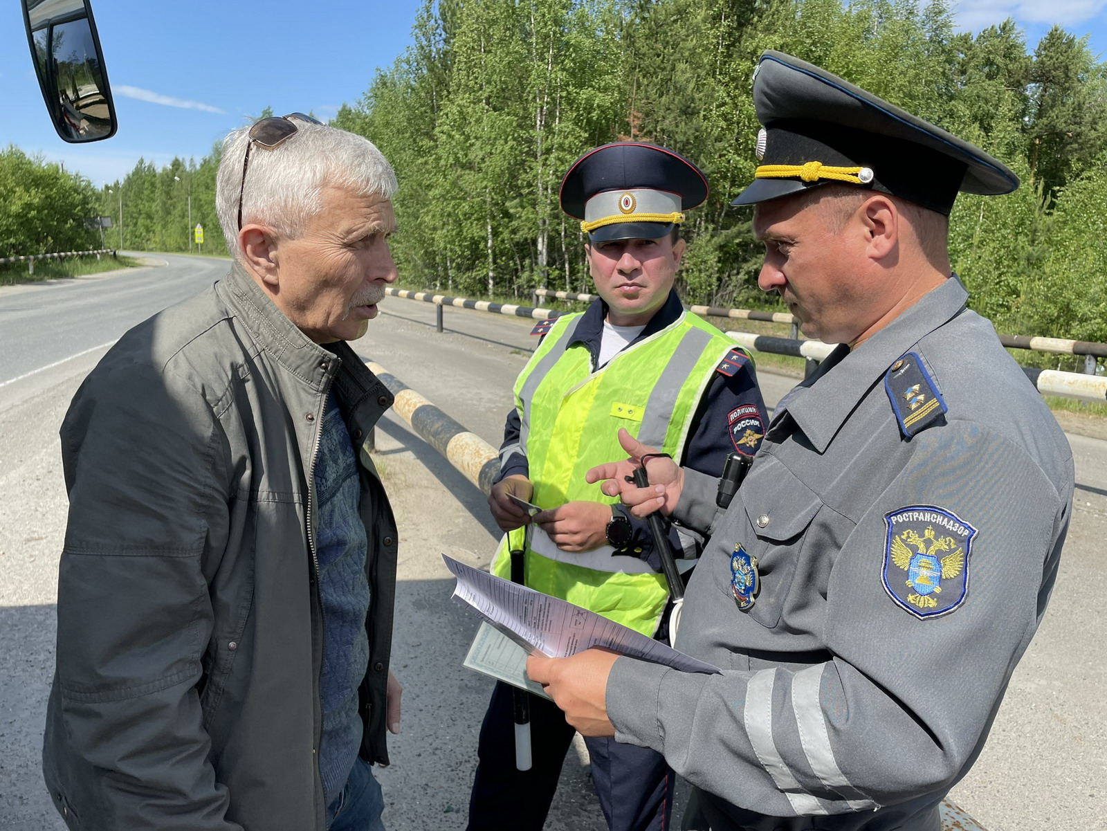 Совместный рейд ТОГАДН по Томской области с Госавтоинспекцией